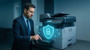 Secure network printer for business